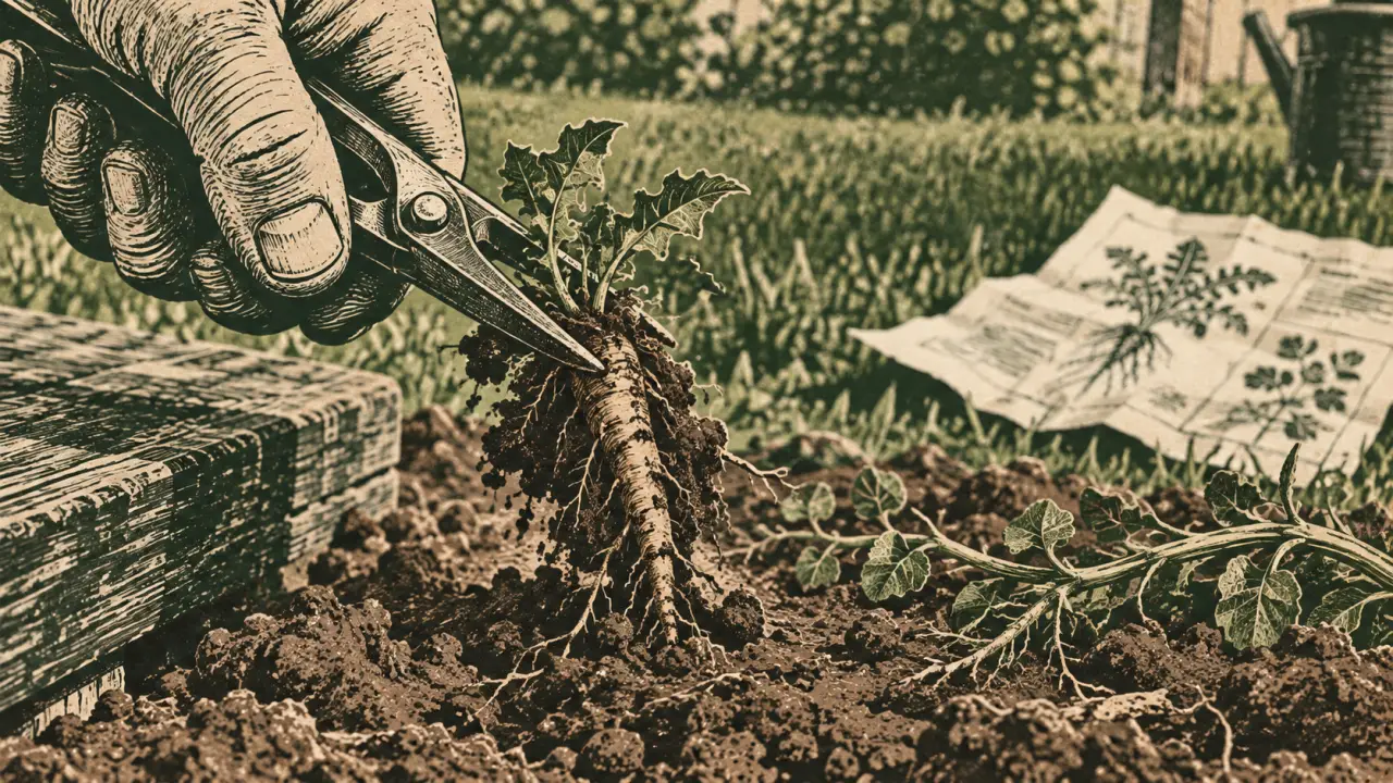 Liste mauvaises herbes : 12 herbes à reconnaître par feuilles, racines et habitat