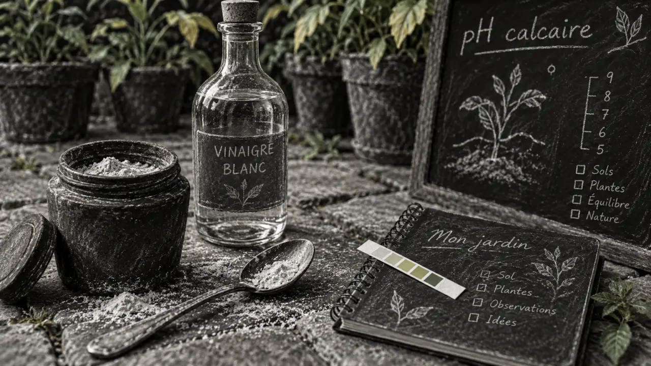 Sol calcaire ph : mesure pH et plantes jaunies