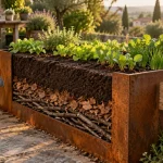 Bacs à potager surélevés, hauteur de confort pour récolter sans se baisser
