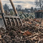 Quand retourner la terre du potager : sol ressuyé, bêche en automne